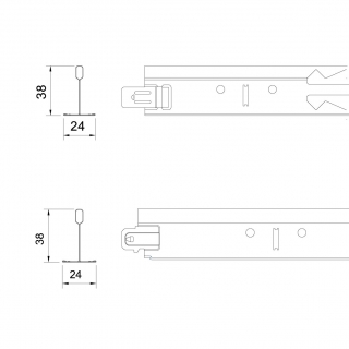 Reinforced Type (T38/38) Overlap Type / Butt End Type